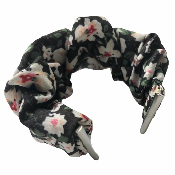 5/$20 NEW Scrunchie Band Apple Watch 38/40/41mm M FLORAL BoHo - Picture 3 of 10